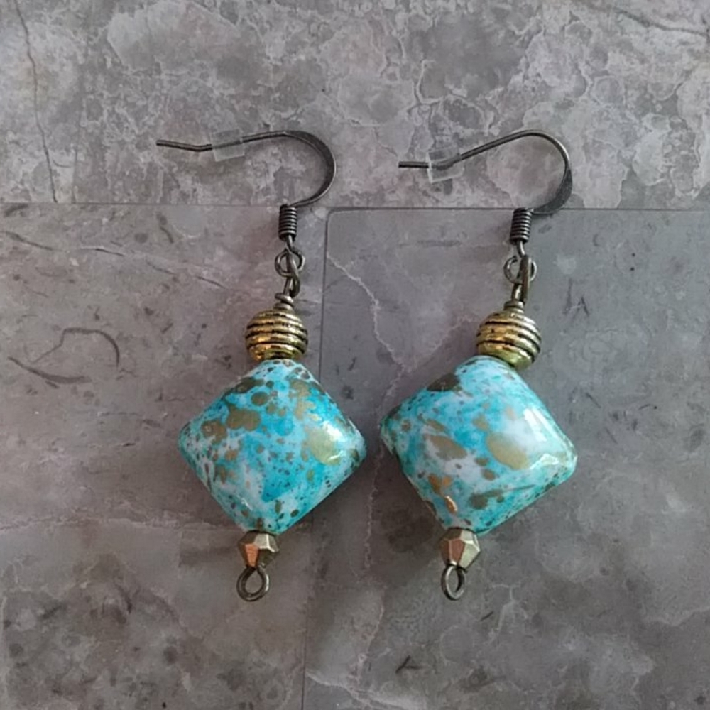 NWOT Handmade Earrings...3 Pairs 16.00...must buy 3 Pairs